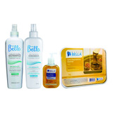 Loção Adstringente Hortelã Depilação Depil Bella +3 Produtos