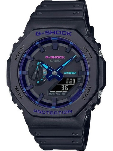 Reloj Casio G-shock Virtual Blue Original Para Hombre E-w