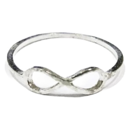 Anillo De Infinito Delicado Plata 925