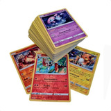 20 Cartas Pokémon Comum 8,5cm Sem Repetição Presente Criança