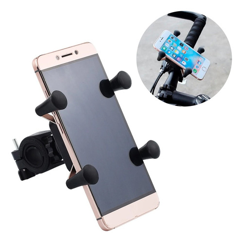 Soporte De Celular Para Manillar De Bicicleta 360º Ac6954