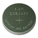 Nuevo 2 Pilas De Botón Recargables Lir2450 Lir 2450 3.6v