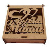 20 Cajita Feliz Día Mamá Mdf Regalo Día De Las Madres 10mayo