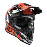 Casco Just1 J12 Dominator Orange 100% Carbono Premium