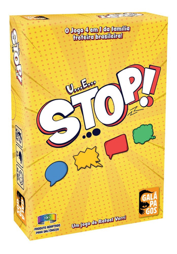 Uestop! Jogo De Cartas Galápagos Jogos