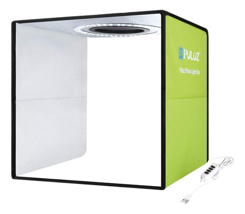 Caja De Luz Circular Portátil Puluz De 30 Cm Para Estudio Fo