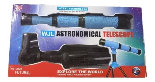 Mini Telescopio Astronómico Para Niños Con Tripode