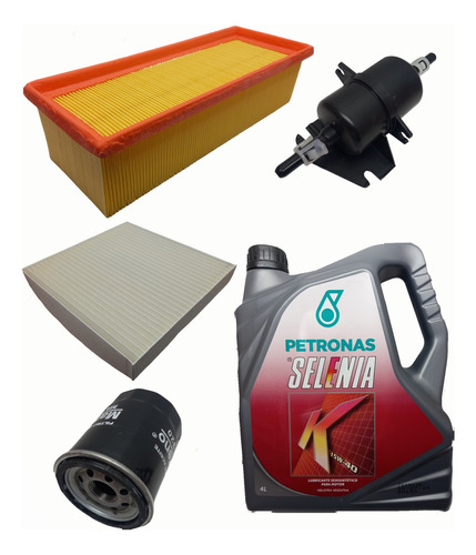 Kit De Filtros Fiat Evo Fire + 4 Lt Selenia 15w40