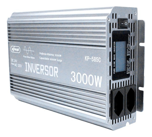 Inversor Energia Tensão 3000w Onda Senoidal Pura 24v 220v