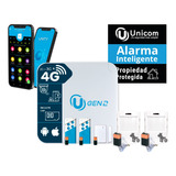 Kit Alarma Domiciliaria Casa Unicom Apart 4g Inalámbrico 