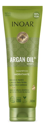 Shampoo Bisnaga Argan Oil Inoar 240ml Full