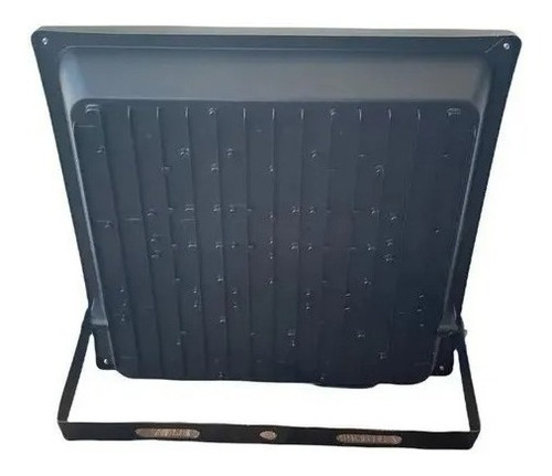 Foco Solar 400w Con Panel Led Control Remoto Exterior Color De La Carcasa Gris Oscuro Color De La Luz Fria