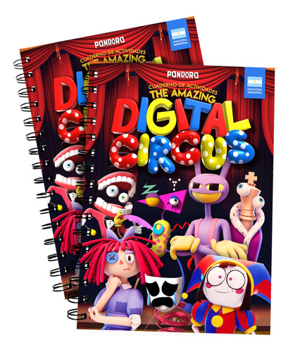 Cuadernos De Actividades Pandora Colorear Juegos Infantiles