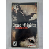 Juego Dead To Rights Reckoning Psp Fisico Usado