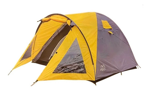 Carpa 4 Personas 310 X 210  X 140 Cm 600 Mm Camping Pesca