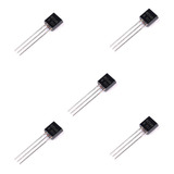 Pack 5x Transistor Bc548 Npn 30v 100ma To92 Arduino Nubbeo