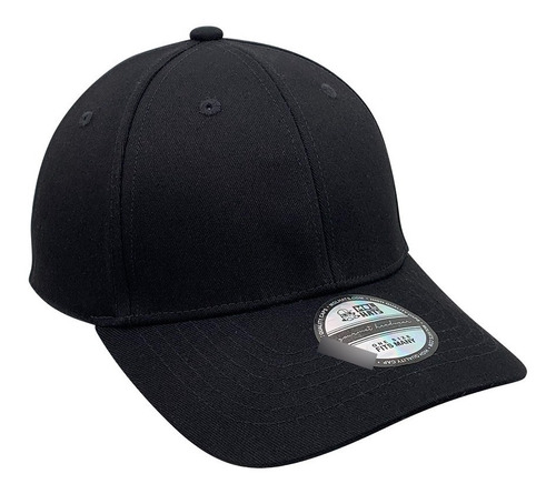 Gorra Visera Curva Tela Elastizada De Algodón Cerrada Atrás