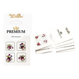 Kit 20 Adesivos De Unhas Arte Sedução Premium