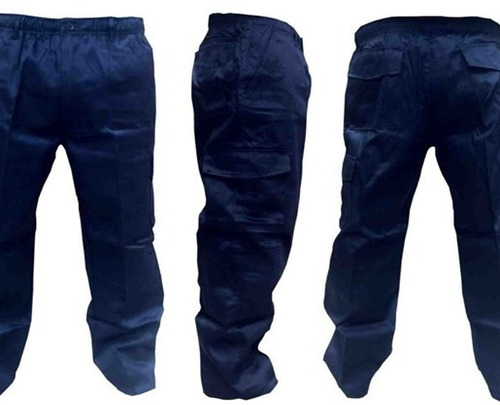 Pantalon Cargo Poplin