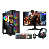 Pc Gamer I7 860 16gb Ssd 1tb Geforce 4gb Monitor 19,5 Brinde