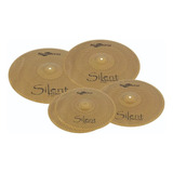 Kit De Pratos P/ Bateria Spanking Silent 14'' 16'' 18'' 20''