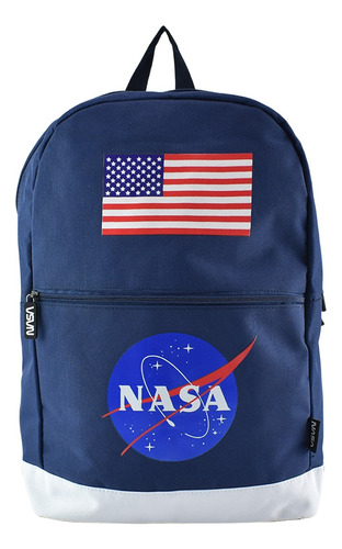 Mochila Escolar Oficial Nasa Diseño Estados Unidos 