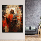 Cuadro Jesús De Nazaret Religion Catolico Canvas130x90 Dios8