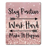 Imayondia Mouse Pad, Inspirational Quotes Mouse Pad, Mous Aa