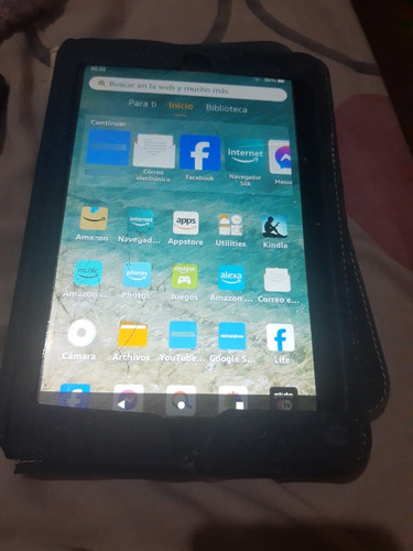 Tablet Amazon 8'  32 Gb Ram 2 Gb. Vidrio Con Detalles