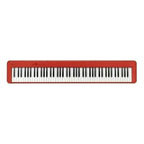 Piano Digital Casio Cdp S160 Rd Stage Vermelho 88 Teclas