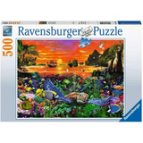 Ravensburger Puzzle Tortuga En Arrecife 500 Piezas
