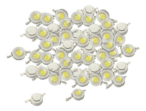 50 Unids/paquete 1w De Alta Potencia Smd Led Beads Cob Diode