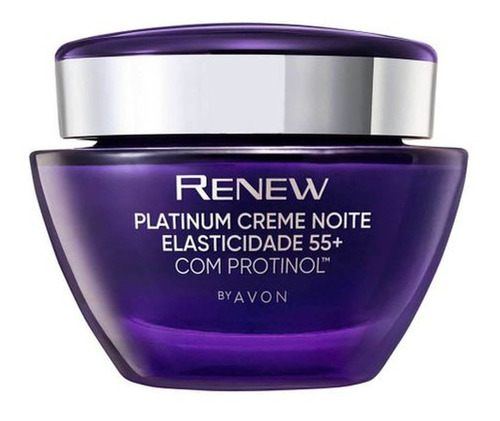 Renew Platinum Creme Noite - Dia 55+ Avon 50g