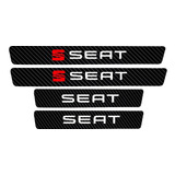 Sticker Vinil Estribos Automóvil Carbono 5d  Seat