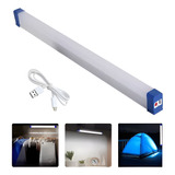 Tubo Luz Led De Emergencia 40w Alta Potencia Recargable Usb