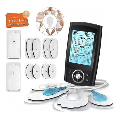 Electroestimulador Muscular Portátil Rooftop RFBE001 36 Modos 2 Canales TENS EMS | Meses sin interés