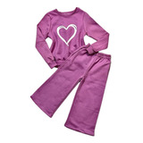 Conjunto Moletom Feminino Infantil Mini Diva Modinha Inverno