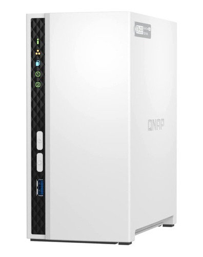 Servidor Qnap Nas Ts233 Quad Core 2.0ghz 2 Bahias Ram 2gb