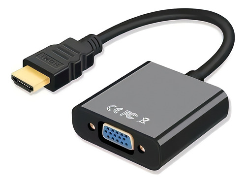 Cable Adaptador Hd 1080p Convertidor Hdmi A Vga