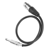 Cable Para Consola Xlr Hembra A Plug 6.3 Mono 10 Metros