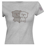 Camisetas Mujer Blusa Dama Gatos Gatitos Estampada Ikgd