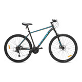 Bicicleta Mtb Battle 240 M Rodado 29 24 Vel Shimano Tourney Disco Mecánico Talle L Color Gris