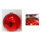 Bola De Natal Decorativa Para Árvore 14cm Lisa Cores Cor Vermelho