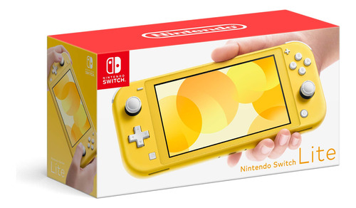 Consola De Juegos Nintendo Switch Lite Amarilla