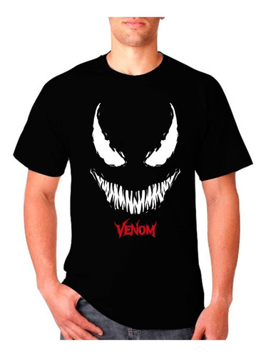 Poleras Estampadas Con Diseño Venom - Spiderman