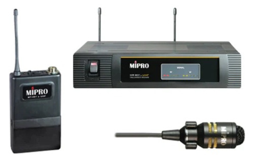 Sistema Inalámbrico De Lavalier Uhf Mipro Mt801a Set