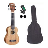 Ukulele Soprano Kit Shelby Su 21m Natural Fosco