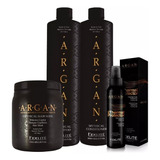 Combo Argán Fidelite X4 Kit Grande Para Peluqueros 