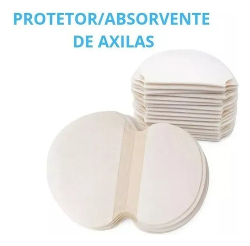 Protetor Absorvente Suor Axilas Camisa S/ Manchas 30 Pares