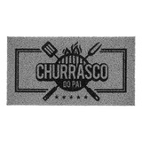 Capacho Churrasco Do Pai De Vinil 40cm X 75cm Kapazi